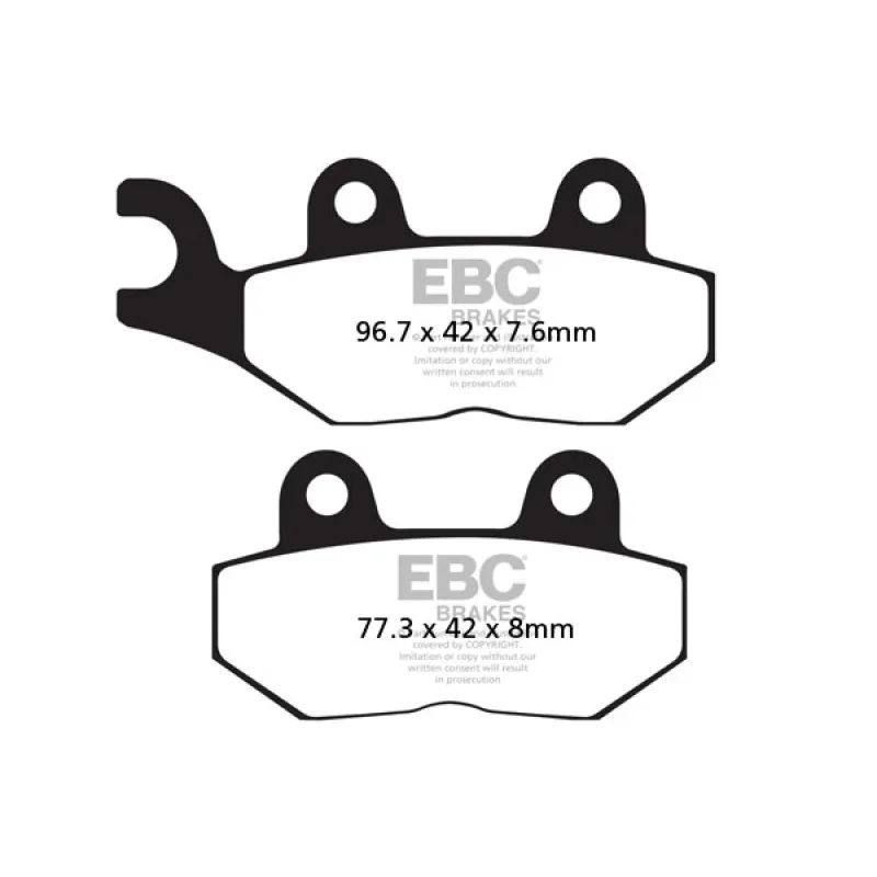 Brzdové destičky EBC FA214HH