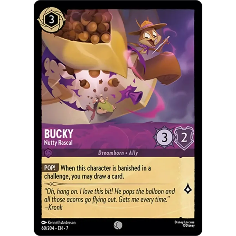 Bucky - Nutty Rascal - foil
