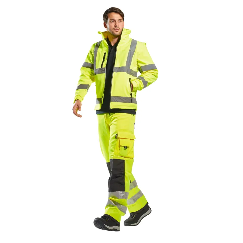 Hi-Vis softshelová bunda