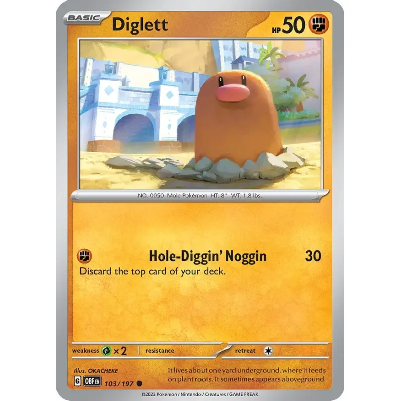 Diglett (OBF 103)