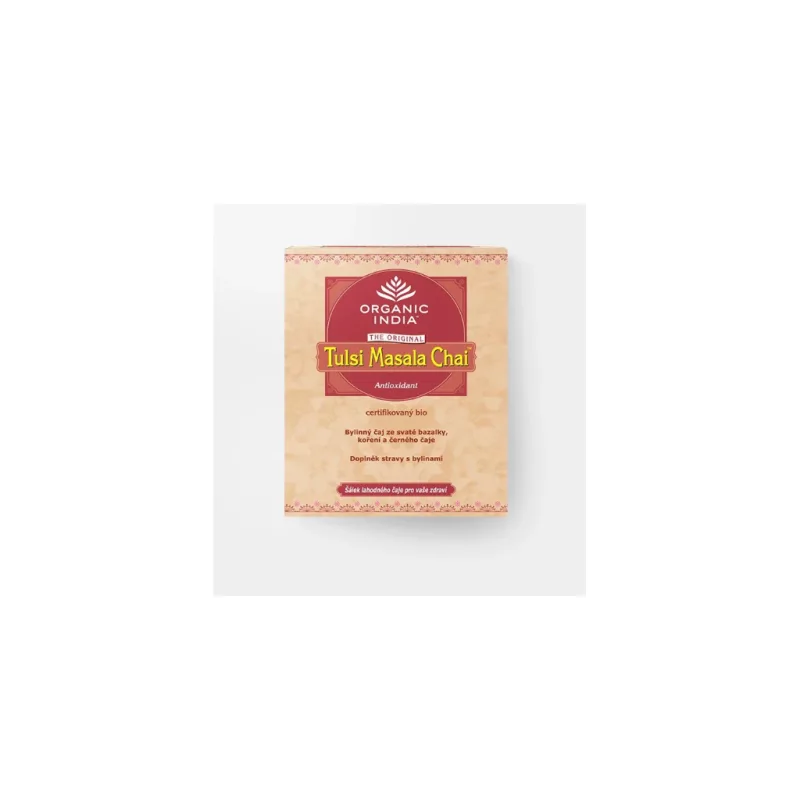 TULSI MASALA CHAI - bylinný sypaný čaj BIO 50 g ORGANIC INDIA