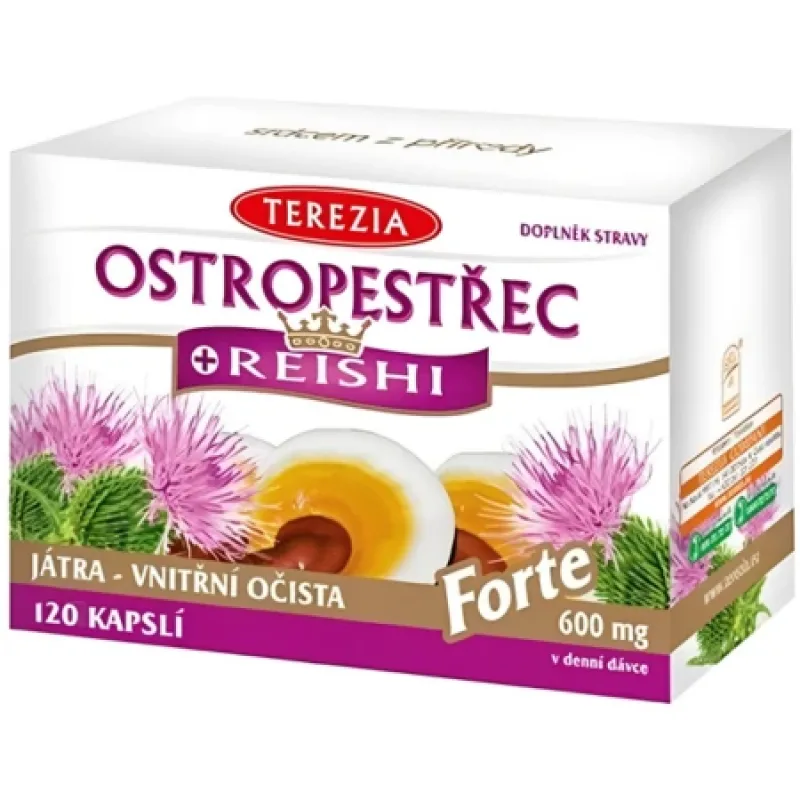 TEREZIA Pestrec + Reishi Forte