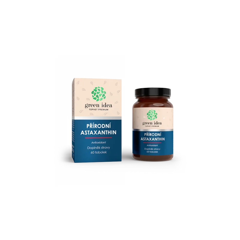 Astaxanthin 60 tbl. Topvet GREEN IDEA