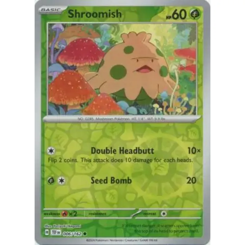 Shroomish (TEF 006) - REVERSE HOLO