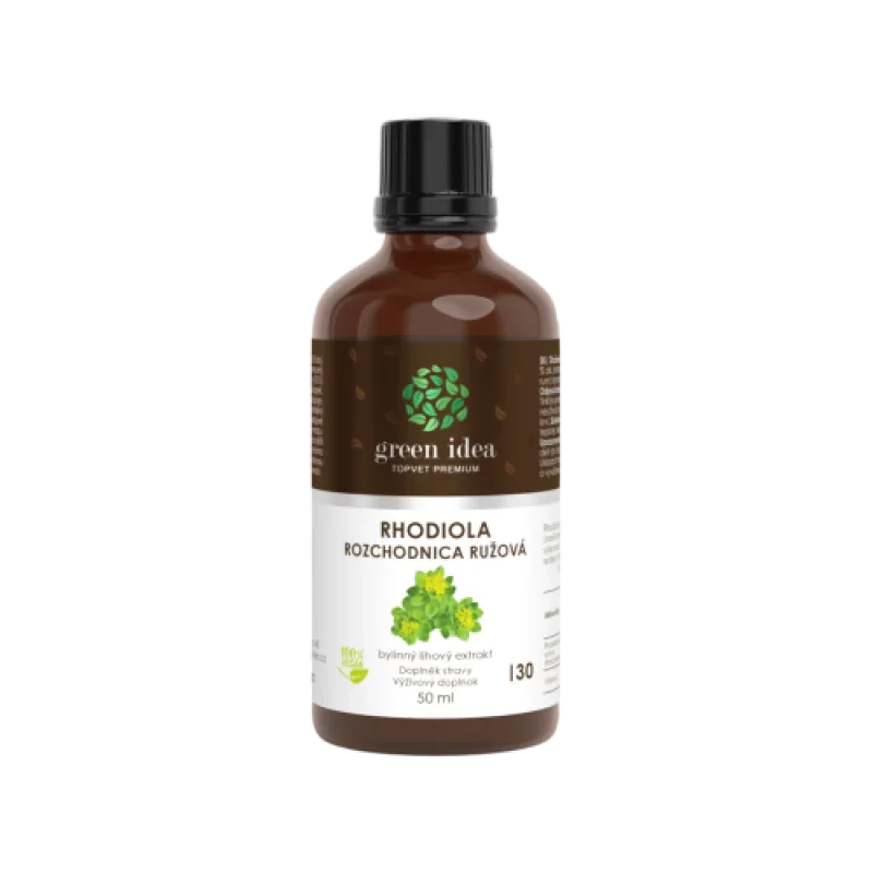 Rhodiola - tinktúra - kvapky 50 ml - Green idea