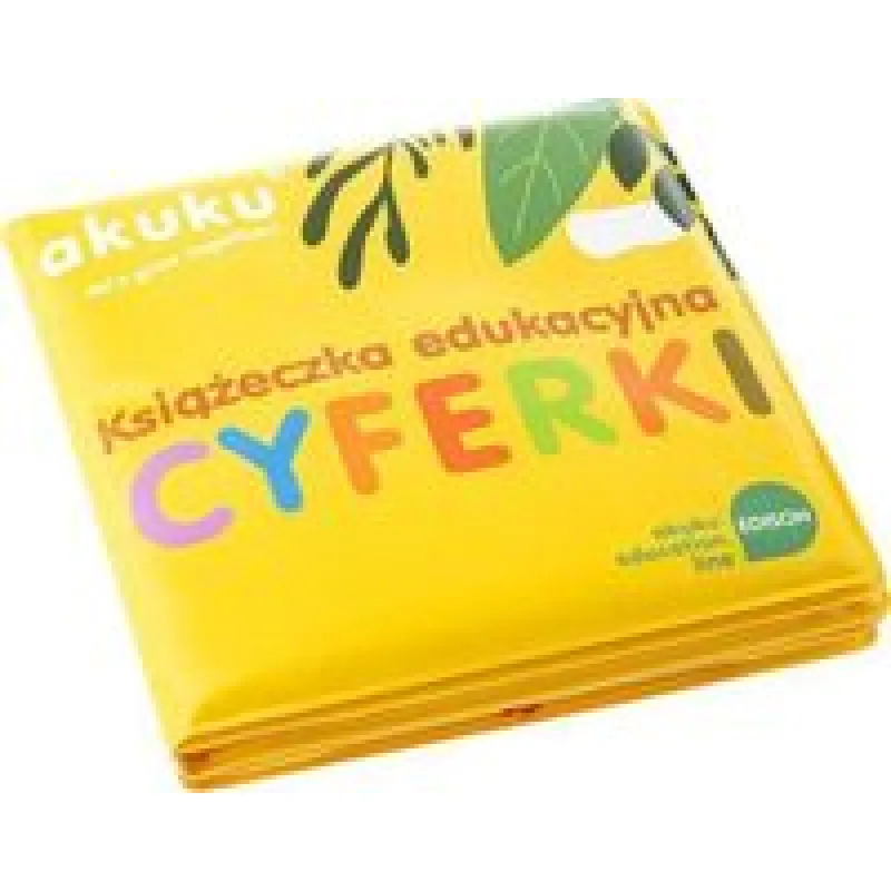 Akuku Vzdělávací knížka do vody číslice
