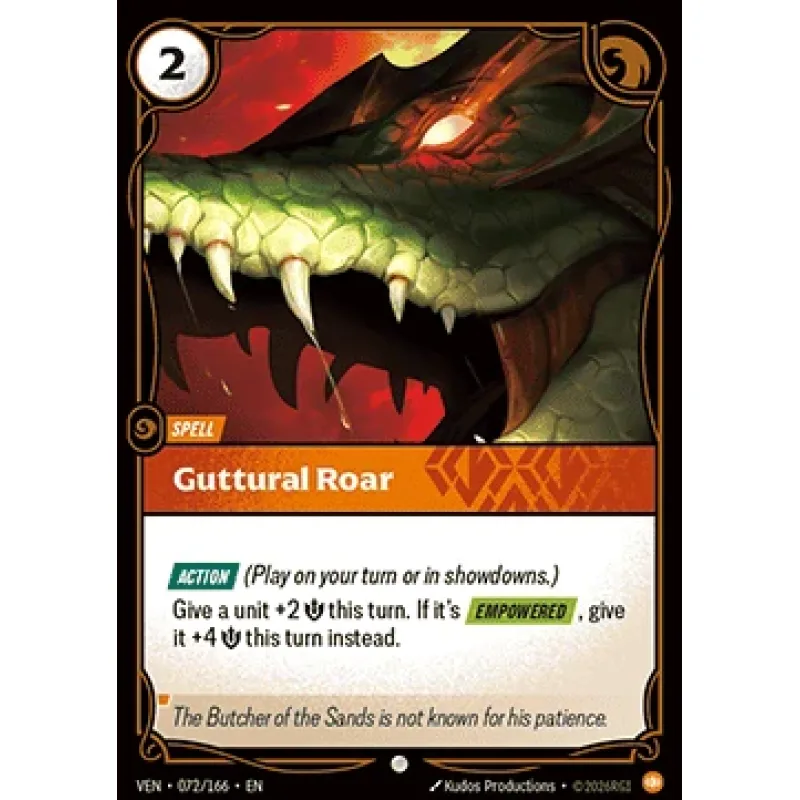 Guttural Roar