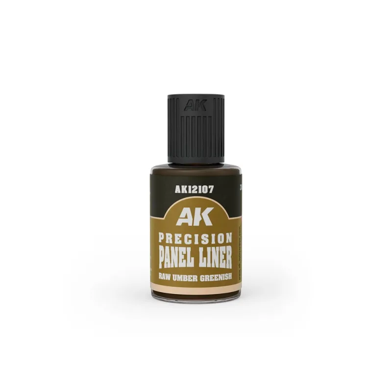 AK Interactive: Panel liner - Raw Umber Greenish