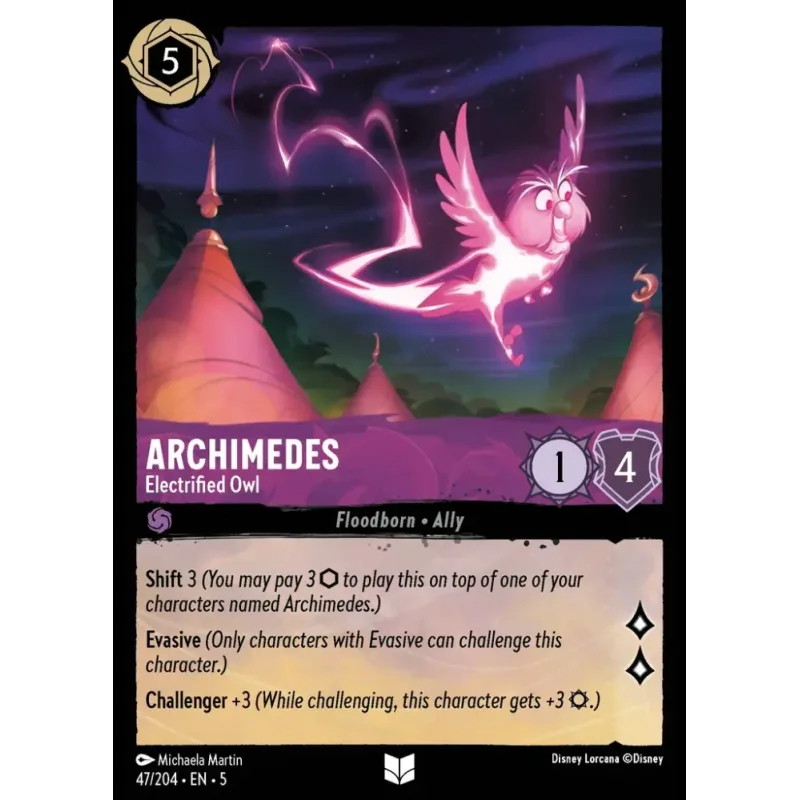 Archimedes - Electrified Owl (V.1)
