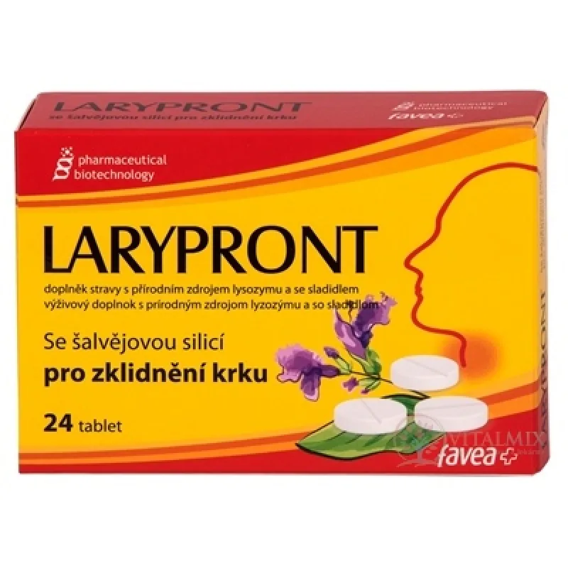 Favea Larypront se šalvějovou silicí tbl.24