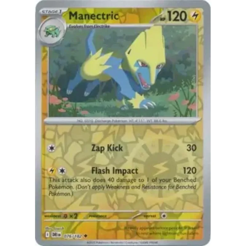 Manectric (DRI 076) - REVERSE HOLO