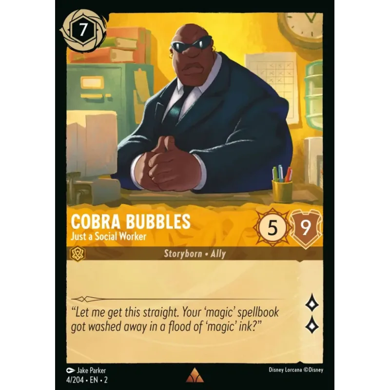 Cobra Bubbles - Just a Social Worker