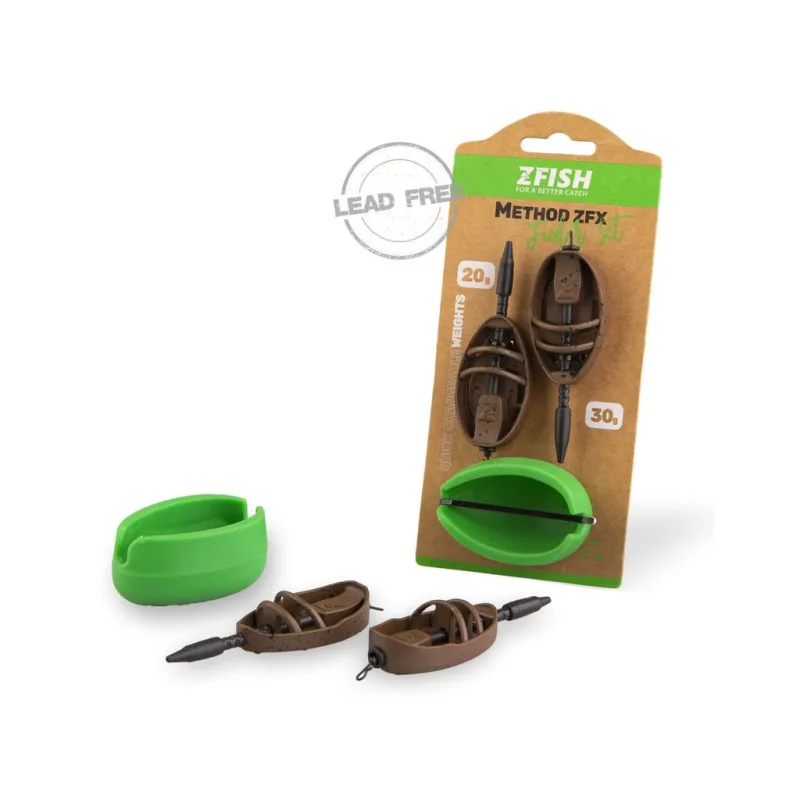 ZFISH Sada Method Feeder Set ZFX 20,30g+Formička