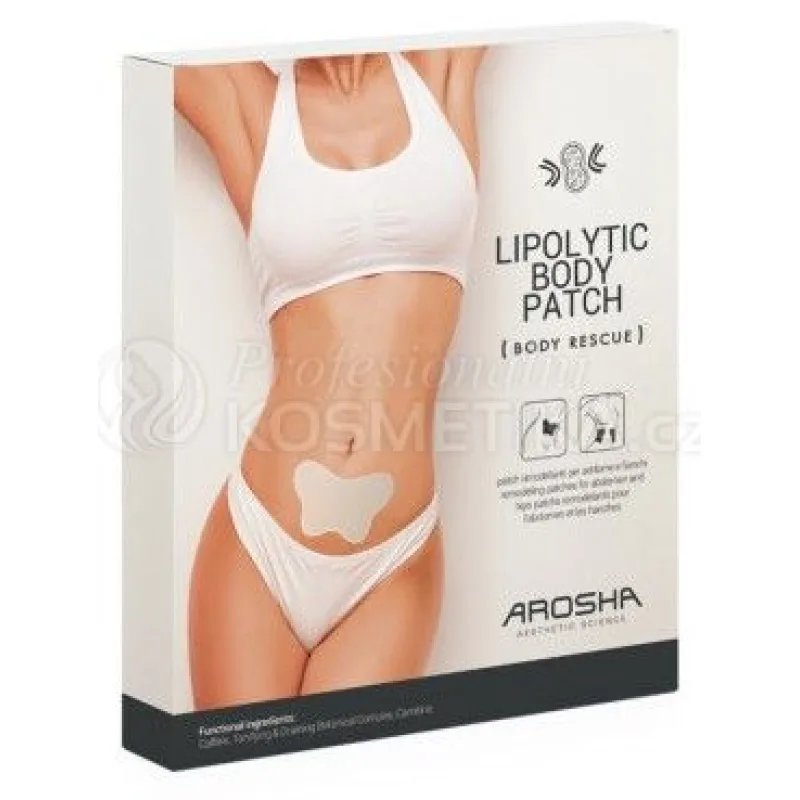 Arosha Lipolytic Body Patch - Hydrogelové náplasti 4x12g