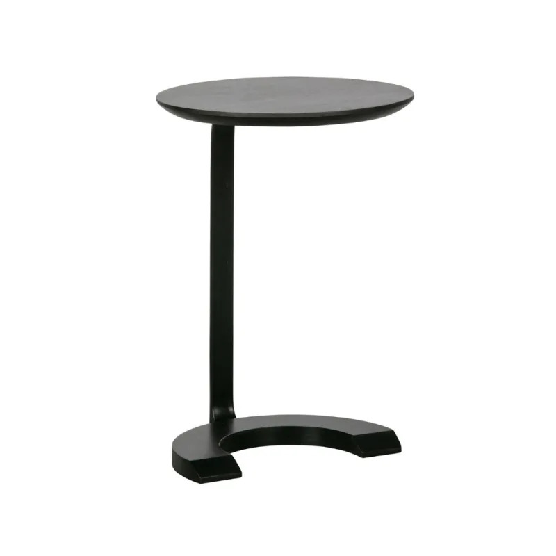 Černý mangový odkládací stolek Brodie 39 cm