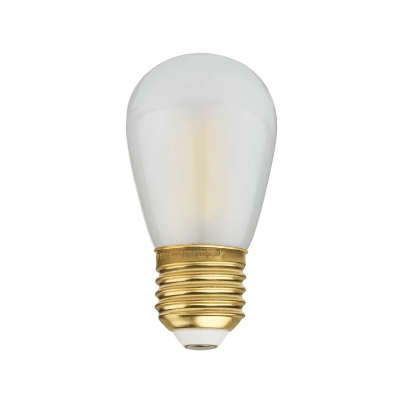 Bílá stmívatelná LED žárovka Teardrop E27 3W