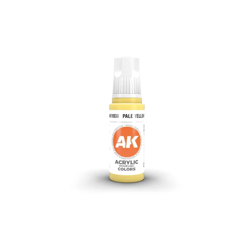 AK Interactive: 3GEN Acrylics - Pale Yellow (Standard)