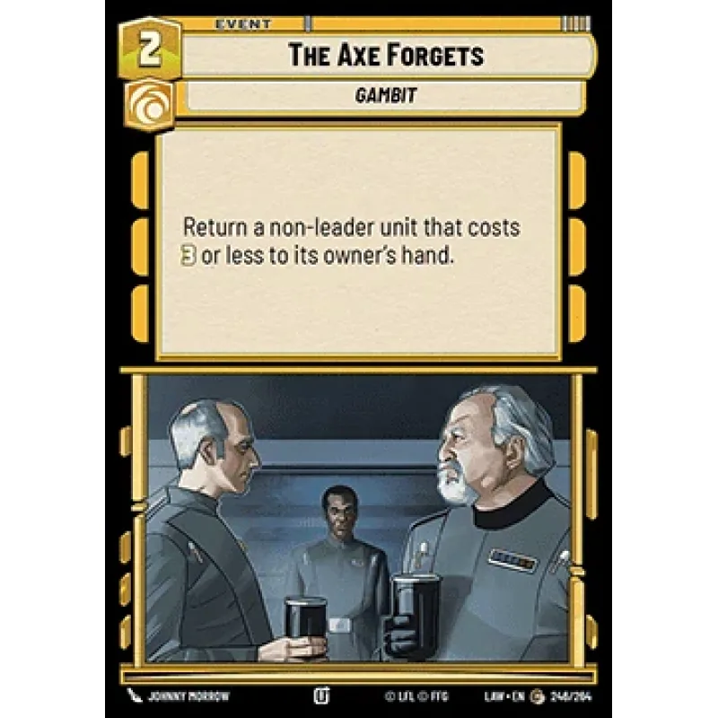 The Axe Forgets