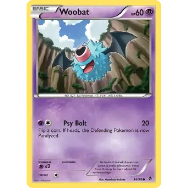 Woobat (EPO 36) - GOOD