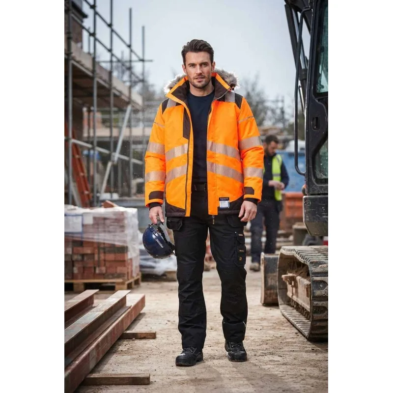 Zimní bunda PW3 Hi-Vis