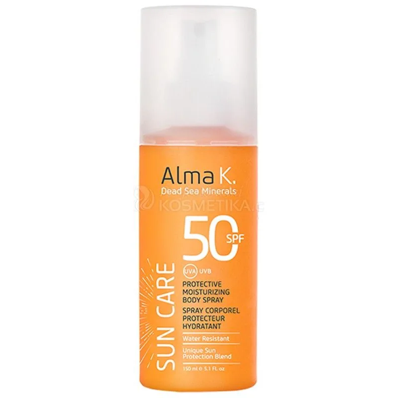 Alma K. Sun Care Protective Moisturizing Body Spray SPF50 - Opalovací sprej 150 ml