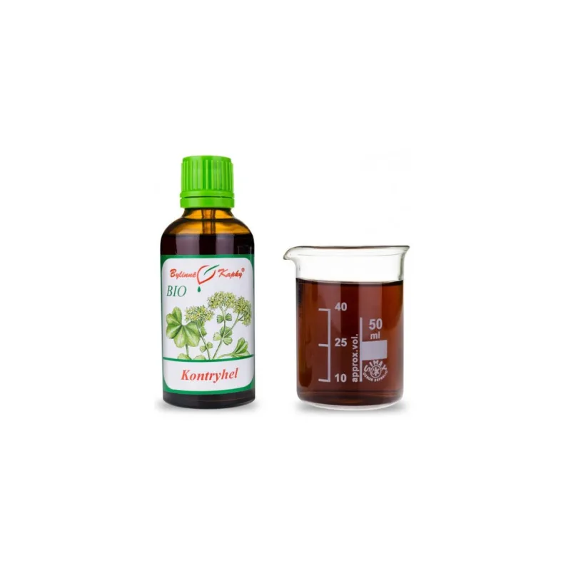KONTRYHEL BIO - bylinné kapky - tinktura 50 ml BYLINNÉ KAPKY