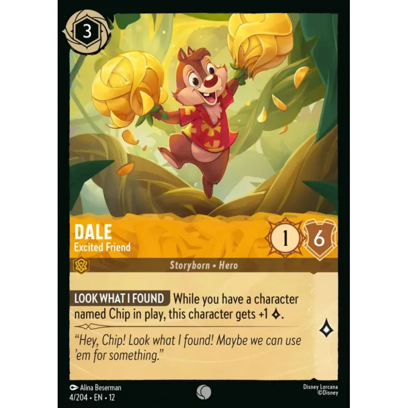 Dale - Excited Friend - foil