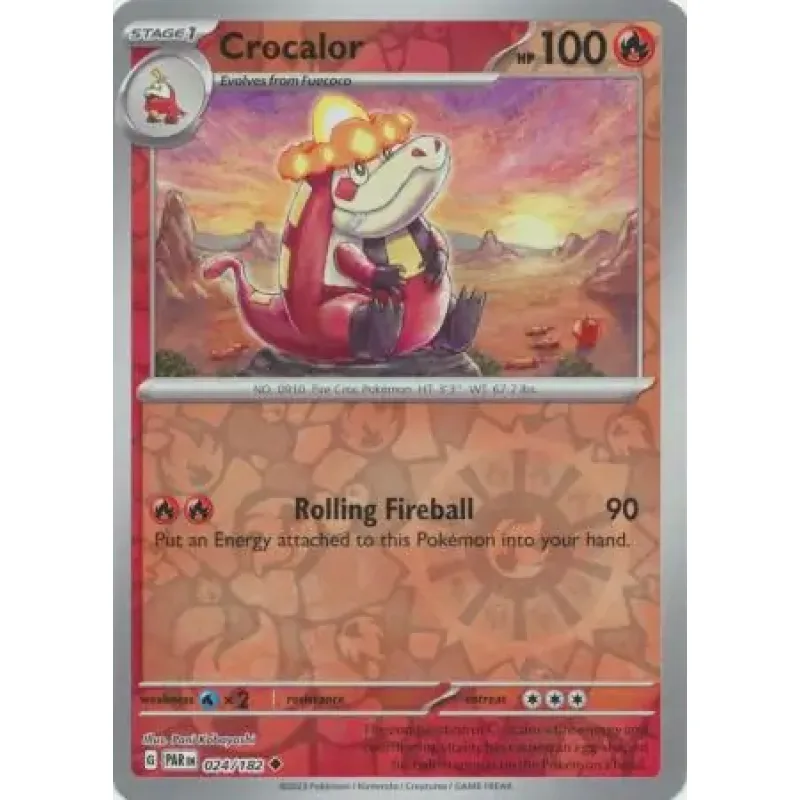 Crocalor (PAR 024) - REVERSE HOLO