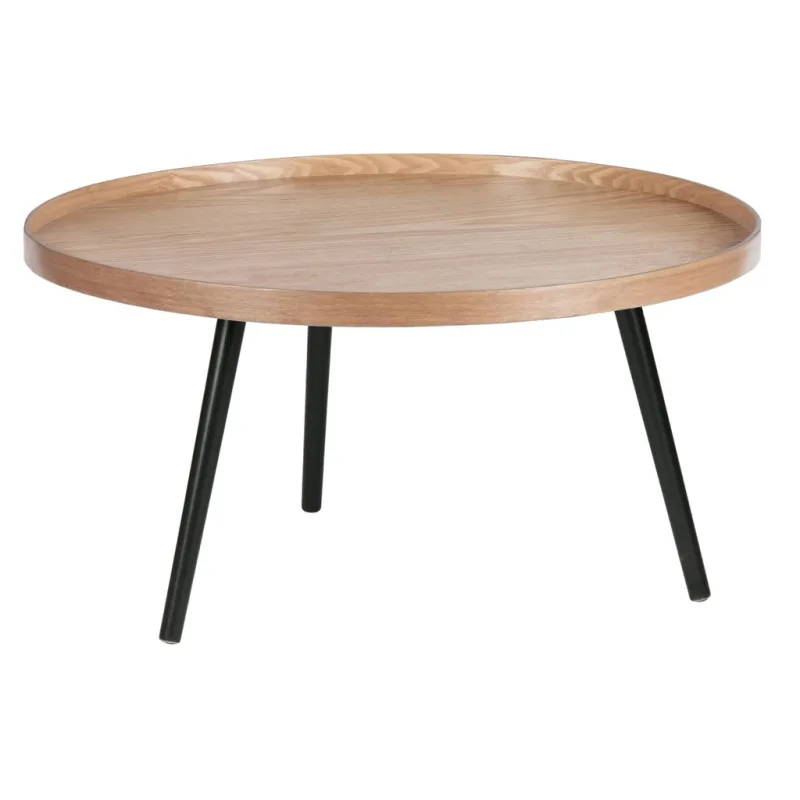Dřevěný konferenční stolek Mesa ⌀78 cm