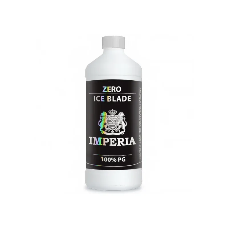 Beznikotinová báze - Imperia Zero Ice Blade - 100%PG - 1000ml