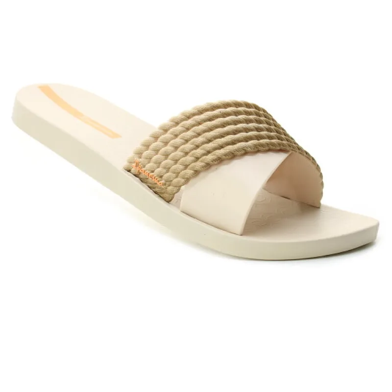 IPANEMA STREET II FEM 83244 AJ326 beige/beige, dámské pantofle vel.38