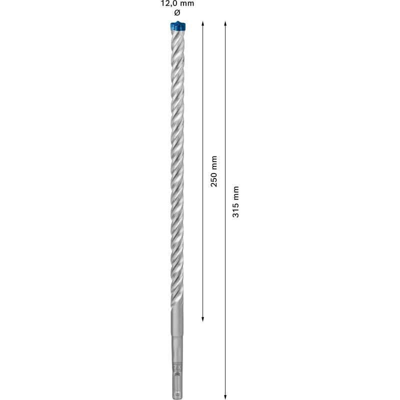 Vrt&aacute;k do betonu SDS plus-7X Bosch EXPERT Dostupn&eacute; varianty: Vrt&aacute;k do betonu SDS plus-7X Bosch EXPERT 12x250x315 mm