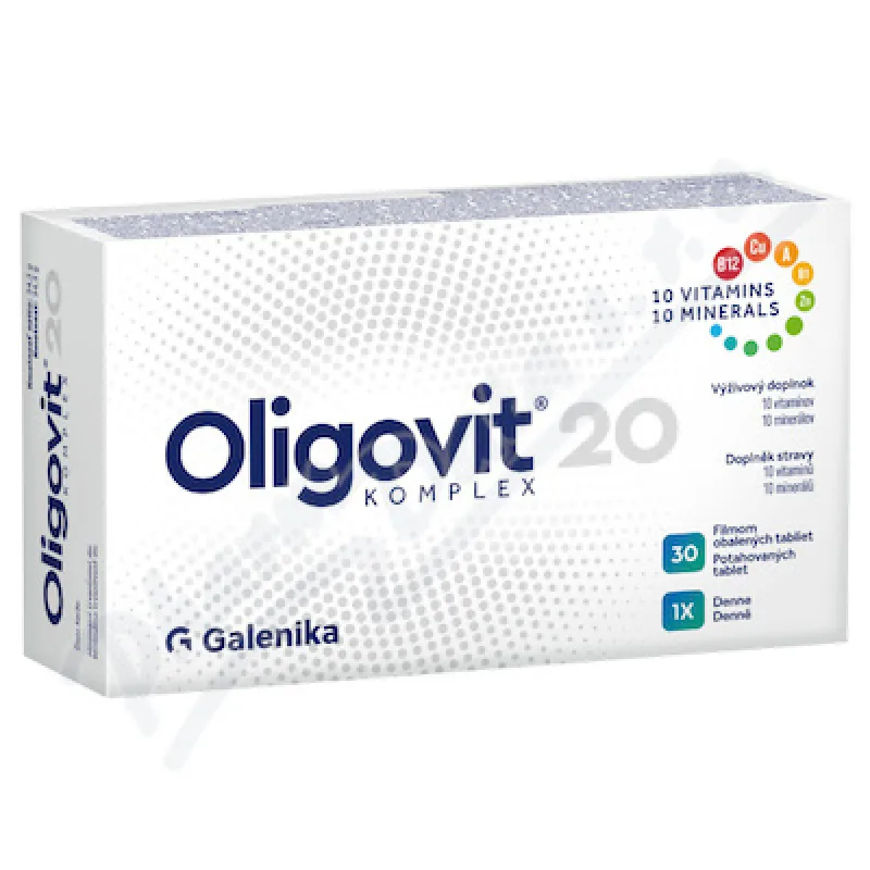 Oligovit 20 Komplex tbl.30 Galenika