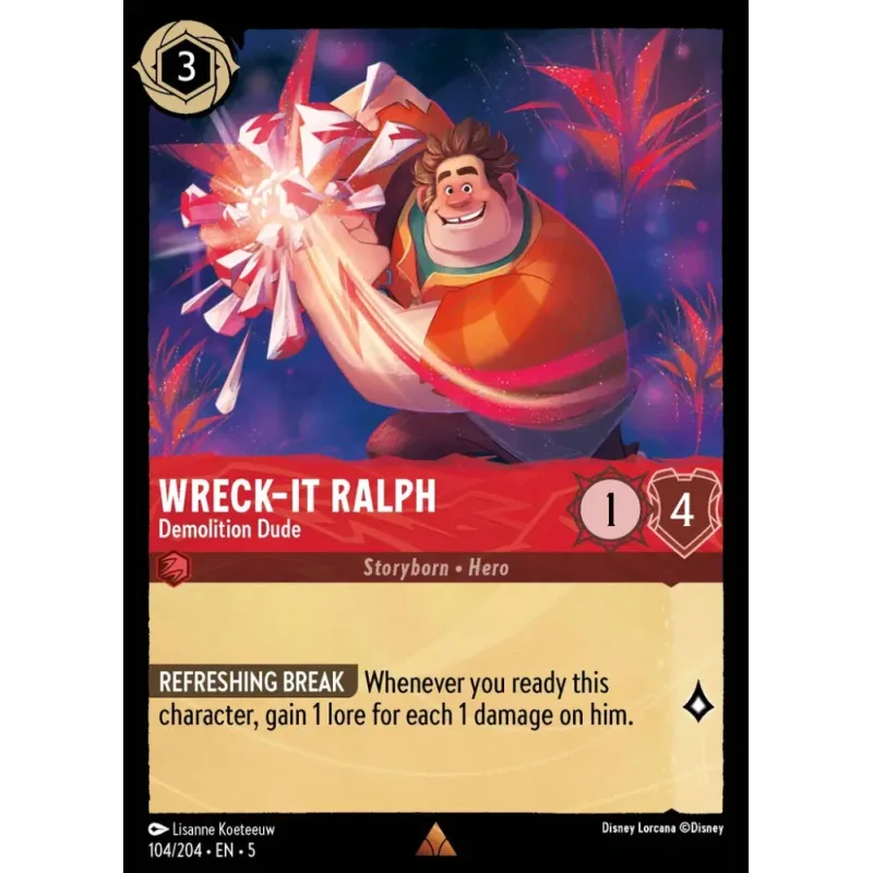 Wreck‐It Ralph - Demolition Dude