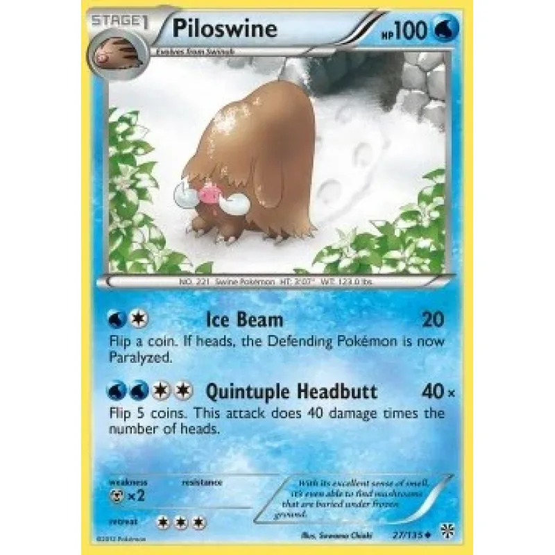 Piloswine (PLS 27) - EXCELLENT