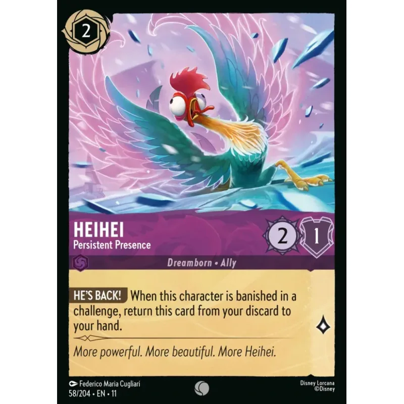 Heihei - Persistent Presence
