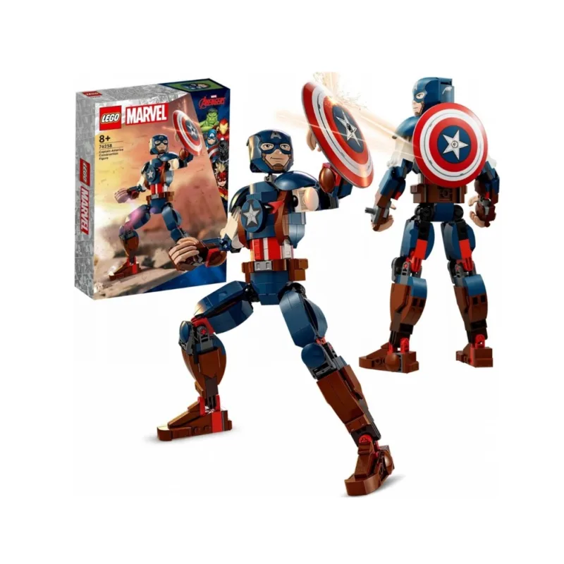 LEGO® MARVEL 76258 postavička KAPITÁNA AMERIKY