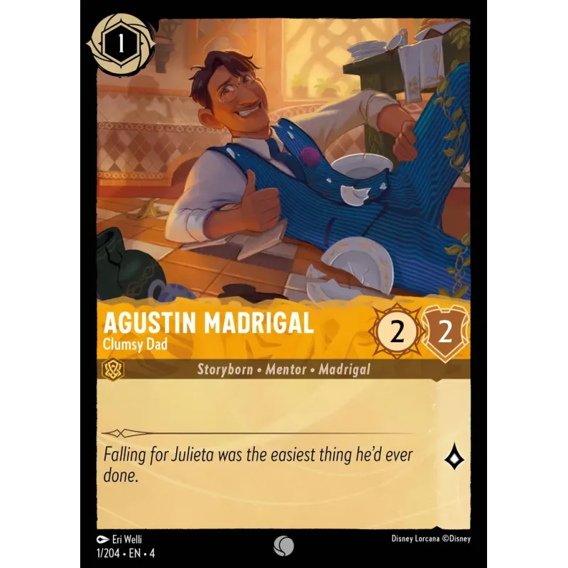 Agustin Madrigal - Clumsy Dad - foil
