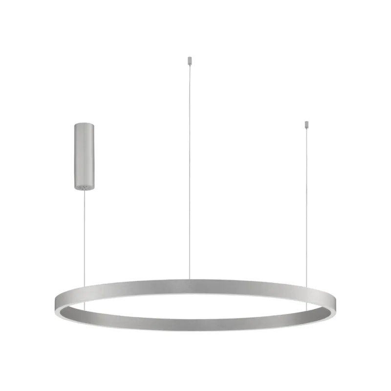 Stříbrné závěsné LED světlo Nova Luce Elowen 98 cm