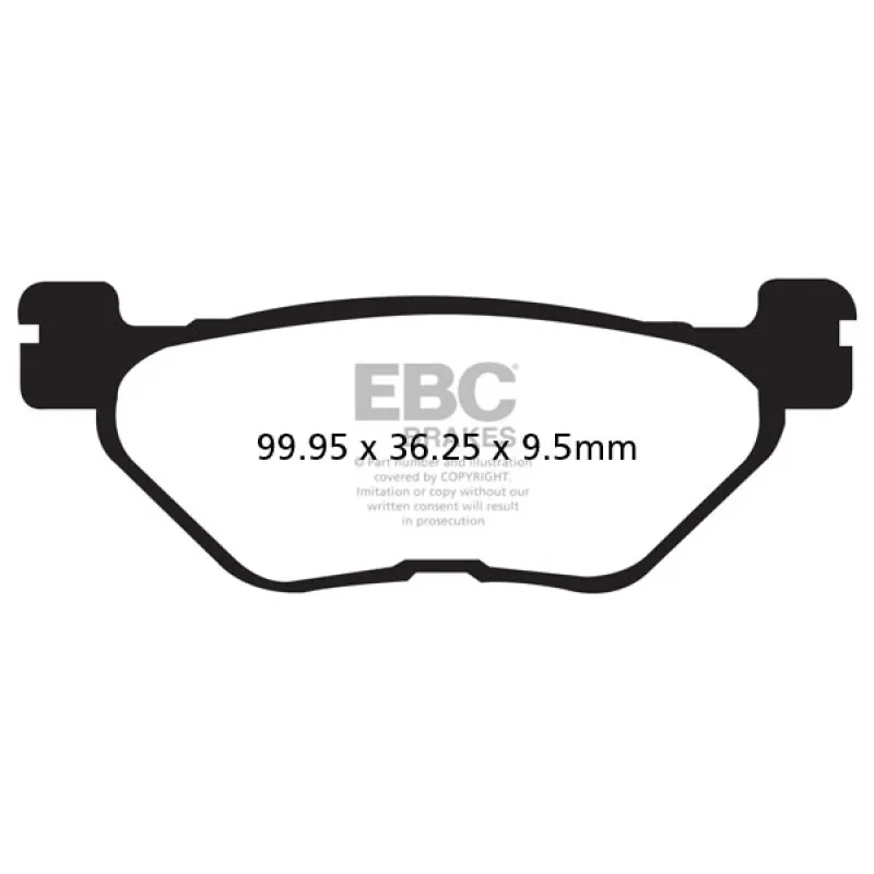 Brzdové destičky EBC FA319/2HH