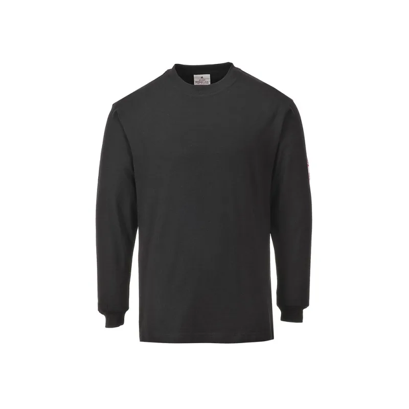 Nehořlavé triko s dlouhými rukávy Flame Resistant Anti-Static