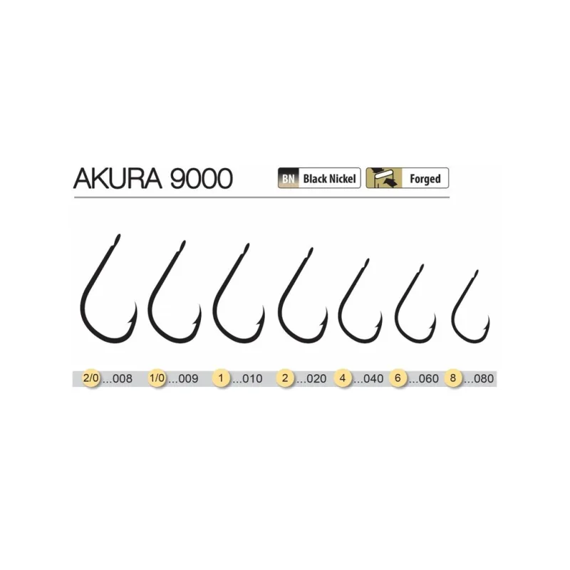 Háčky Trabucco Akura 9000 15ks
