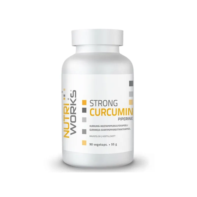 STRONG CURCUMIN PIPERINE - KURKUMIN 90 kaps. NUTRIWORKS