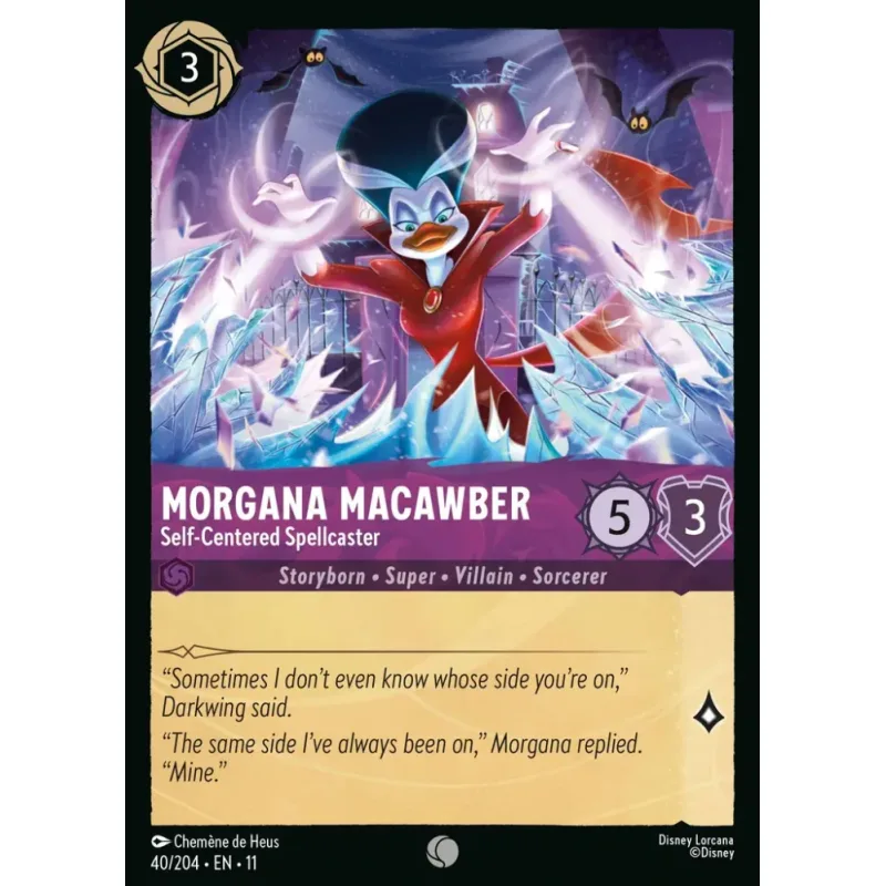 Morgana Macawber - Self-Centered Spellcaster