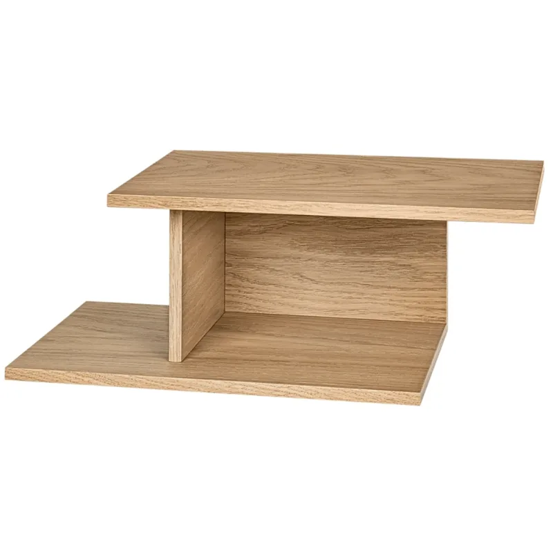 Dubový závěsný noční stolek Tann 50 x 26 cm, levý
