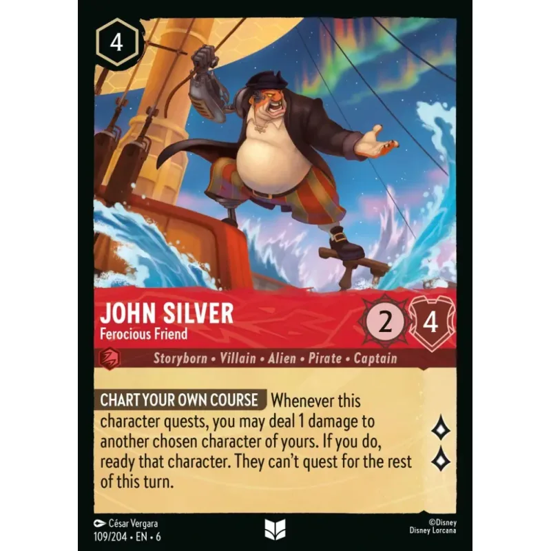 John Silver - Ferocious Friend - foil