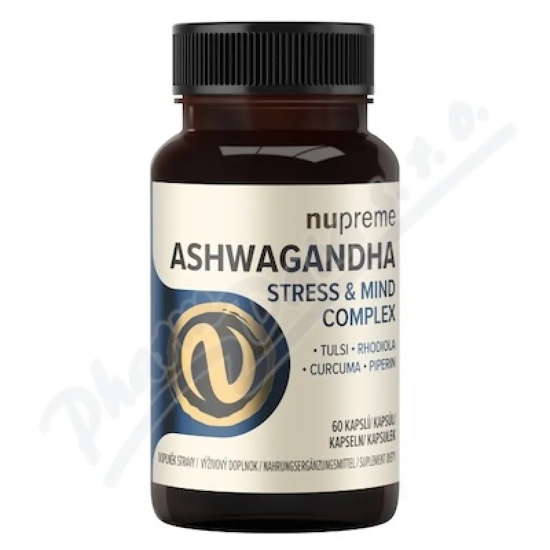 Ashwagandha Stress&amp;Mind Complex cps.60 NUPREME