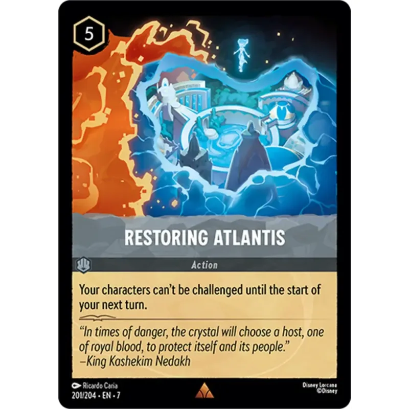 Restoring Atlantis - foil