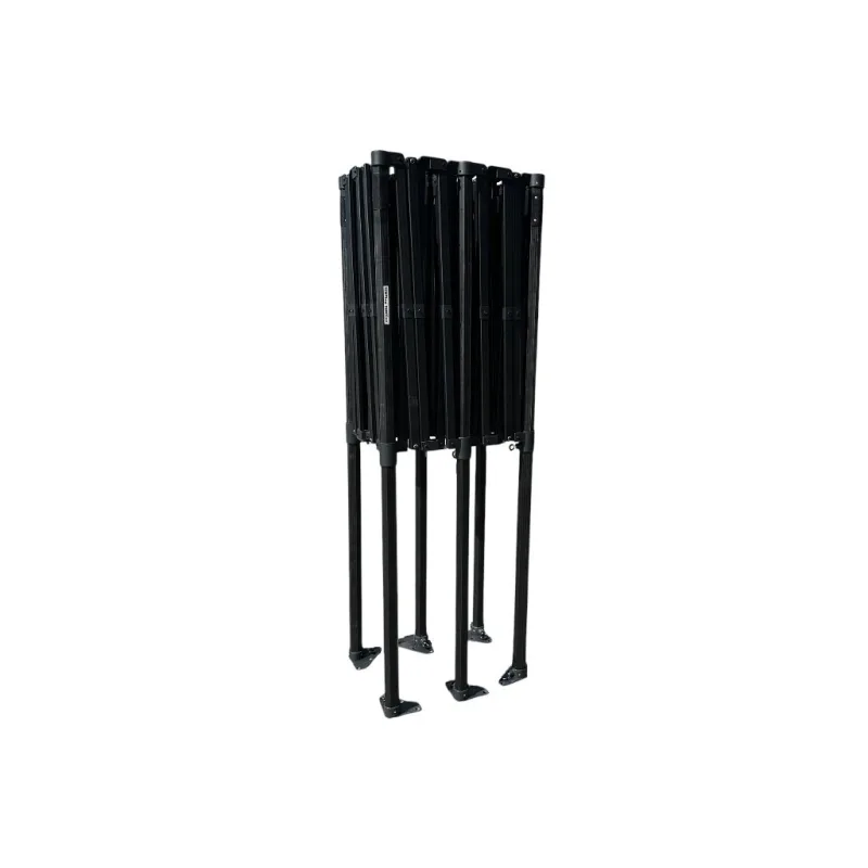 TENTino Konstrukce nůžkov&eacute;ho p&aacute;rty stanu 4x6 m / 6 noh STAGEMAN BIG HEXAGON BLACK extra vysok&aacute; bez opl&aacute;&scaron;těn&iacute;
