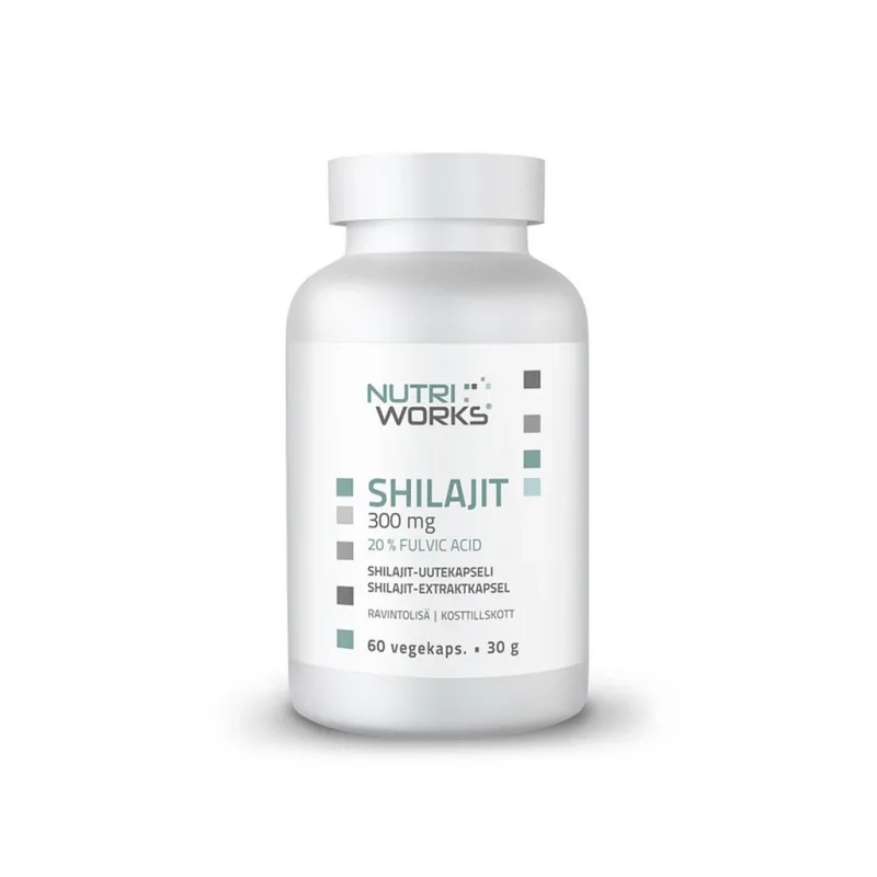 SHILAJIT 300 mg - MUMIO 60 kaps. NUTRIWORKS
